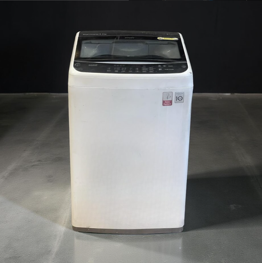 LG Turbodrum Inverter Series 6.2 KG (White & Black) - Top Load Fully Automatic