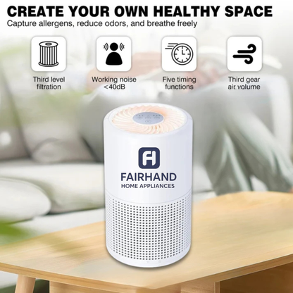 High Efficiency Air Purifier - Living Rooms, Hotels, Offices (120-280 Sq ft)