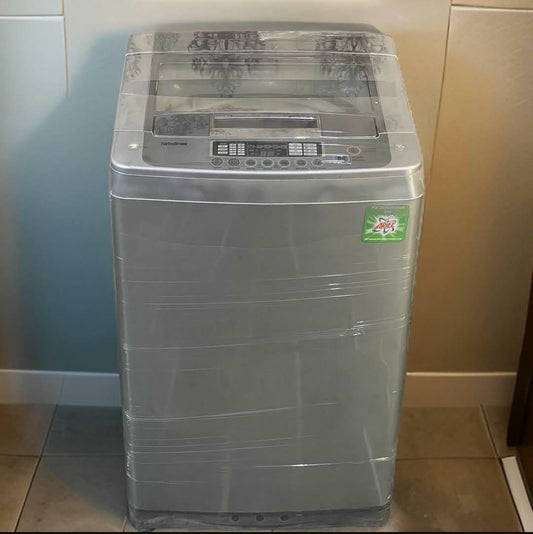 LG Turbodrum 6.2 KG (Silver & Grey) - Top Load Fully Automatic