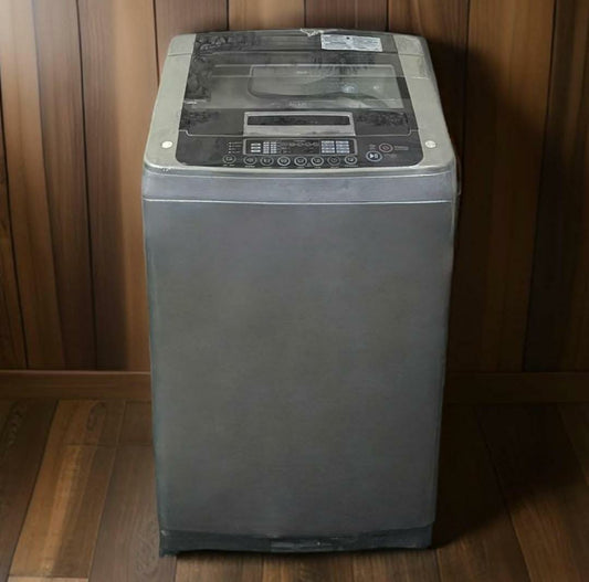 LG Turbodrum 7 KG (Silver & Black) - Top Load Fully Automatic
